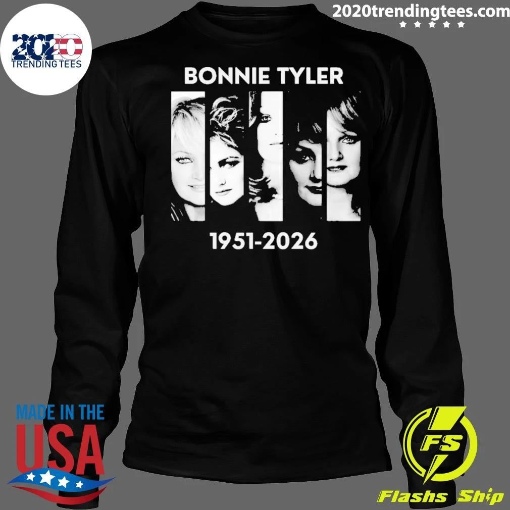 Bonnie Tyler 1951-2026 In Loving Memory Shirt