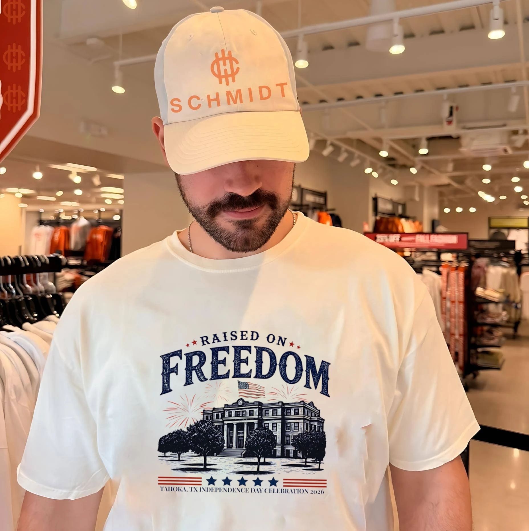 Raised on Freedom Tahoka Texas Independence Day Celebration 2026 shirt