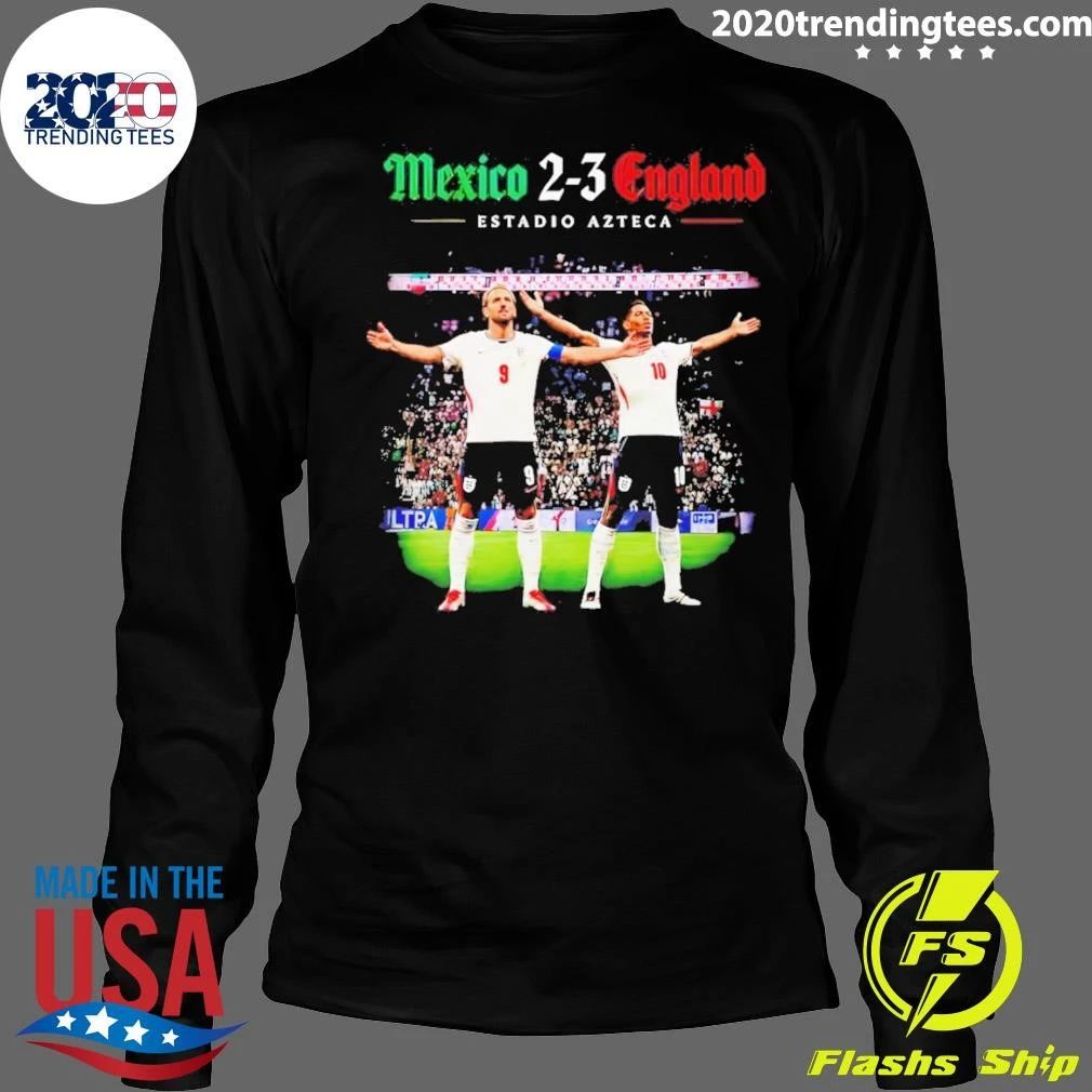 Harry Kane Jude Bellingham England Soccer Mexico 3-2 World Cup Win 2026 Shirt