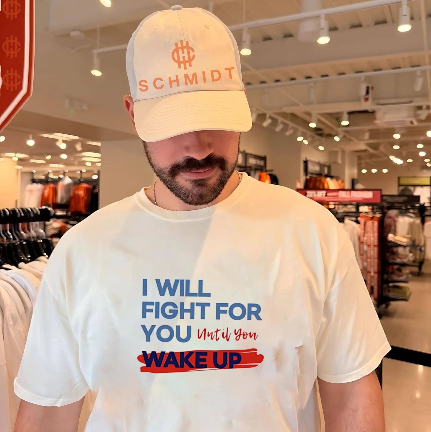 I will fight for you until you wake up political movement shirt
