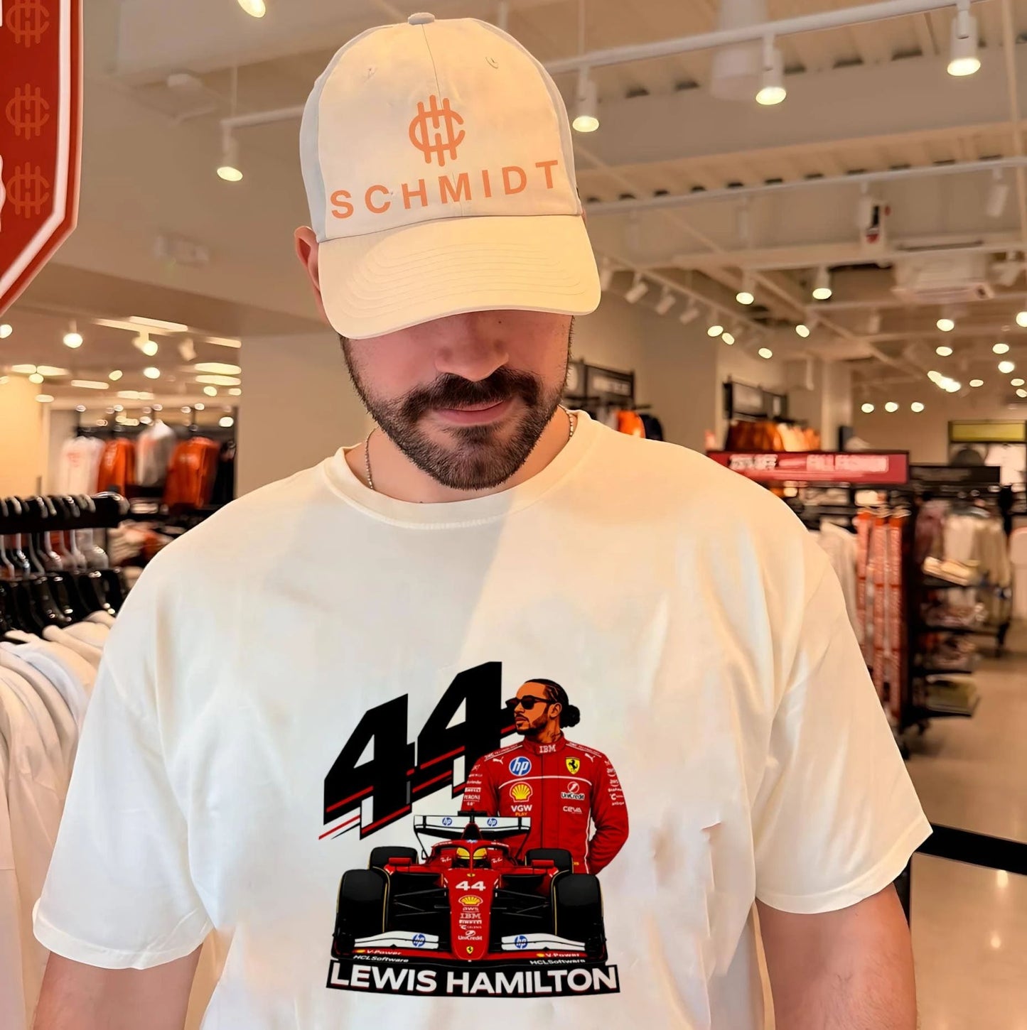 Lewis Hamilton Ferrari Formula 1 Driver shirt