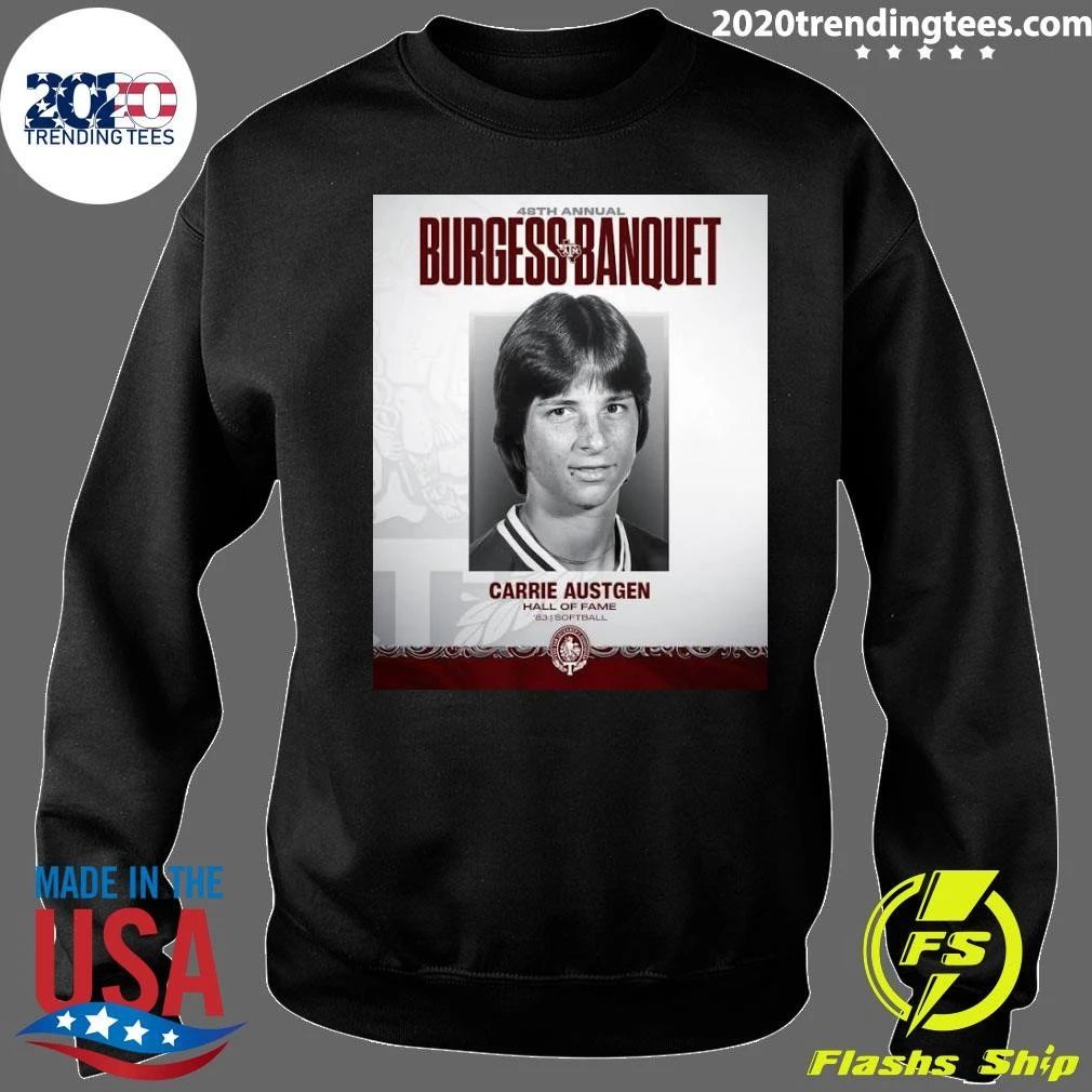 48th Annual Burgess Banquet Carrie Austgen Hall Of Fame 18 Football Shirt