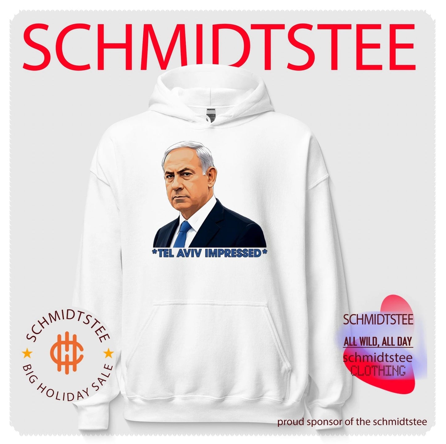 Benjamin Netanyahu Tel Aviv Impressed Meme shirt