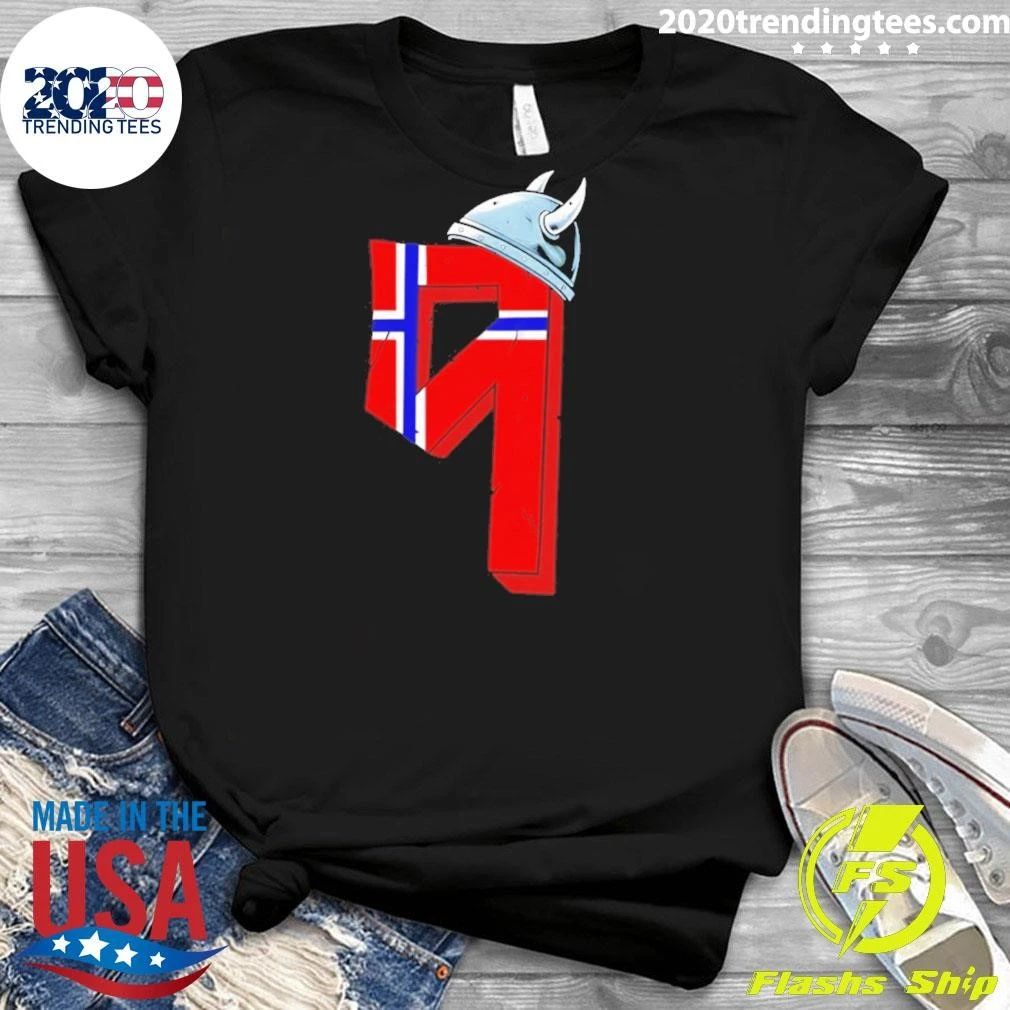 Erling Haaland 9 Braut Haaland Viking Norway Soccer World Cup 2026 Shirt
