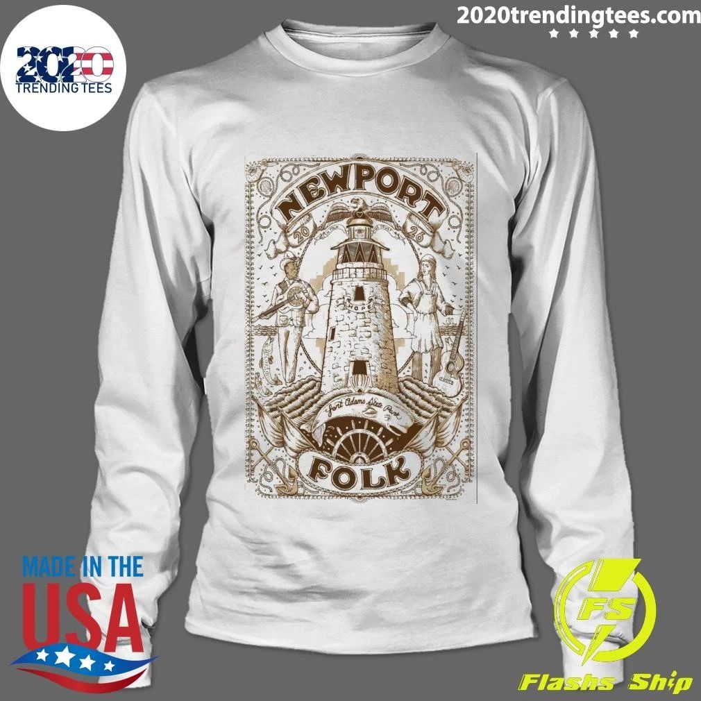 Newport Folk Festival 2026 Fort Adams State Park Shirt