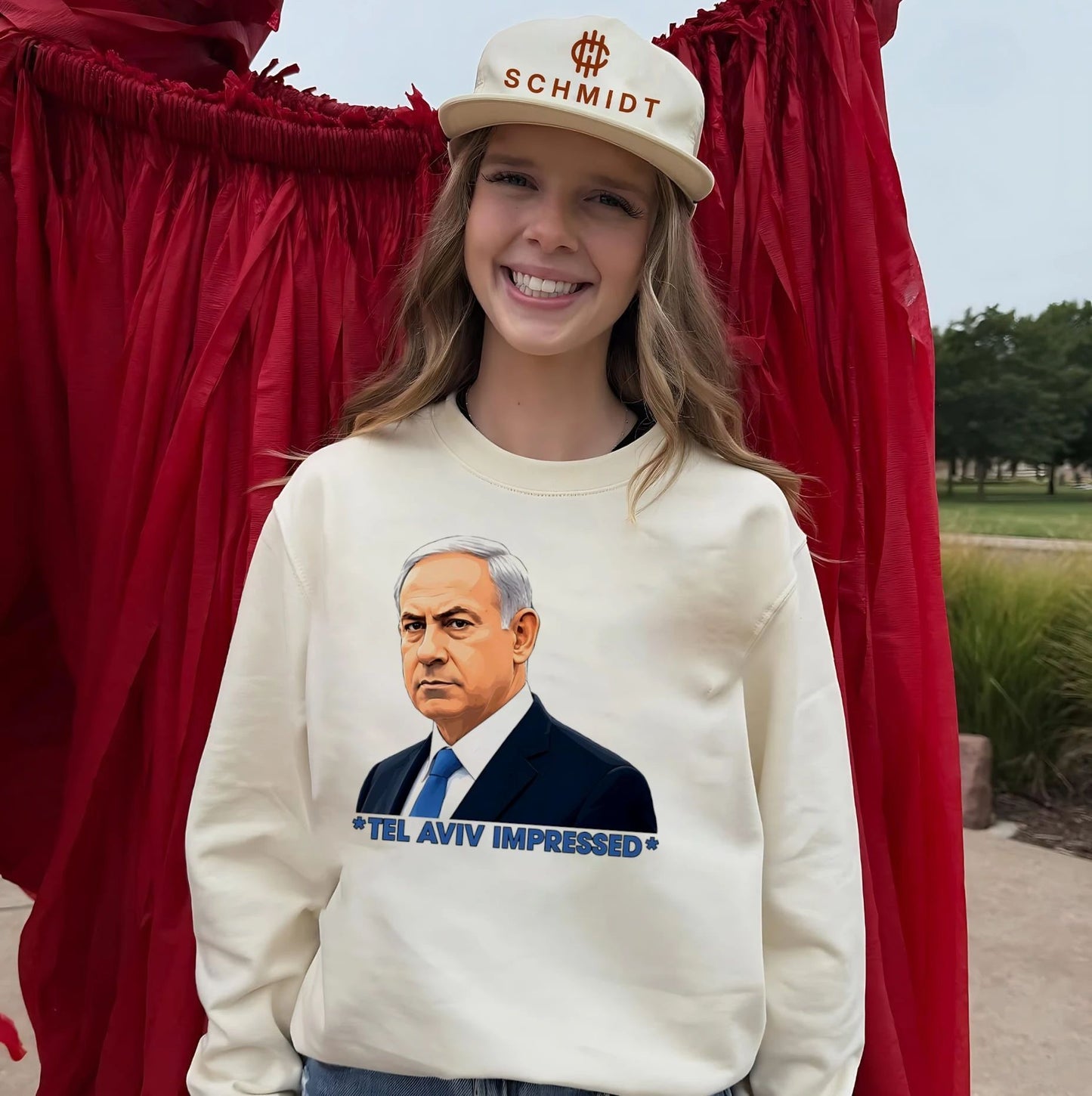 Benjamin Netanyahu Tel Aviv Impressed Meme shirt