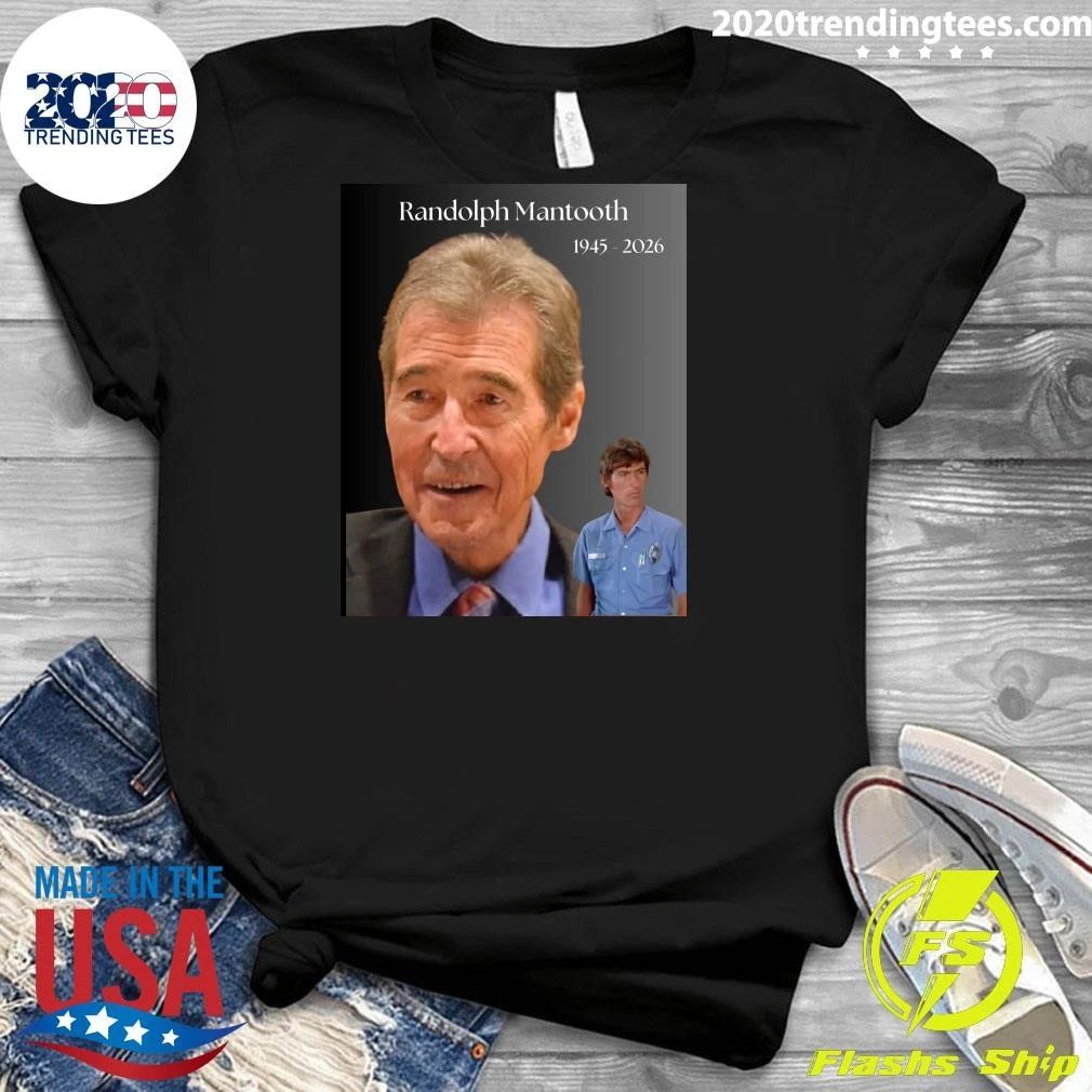Firefighter-Paramedic Johnny Gage on Emergency Randolph Mantooth 1945-2026 Shirt