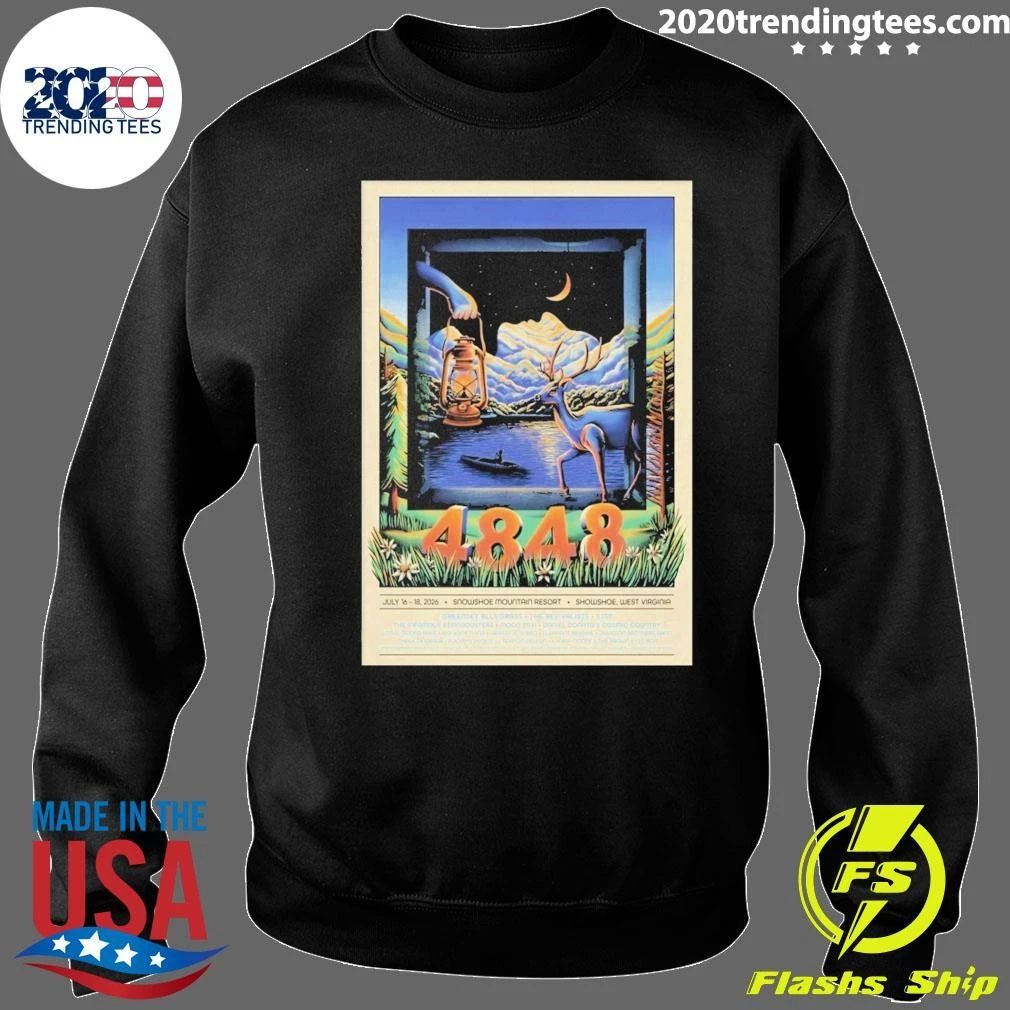 4848 Festival In Snowshoe W.V On July 16-18 2026 Tour Shirt