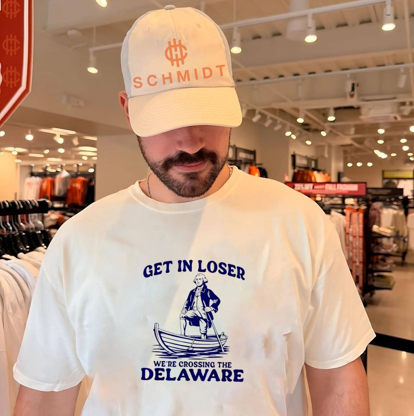 George Washington Get in Loser We’re Crossing the Delaware shirt