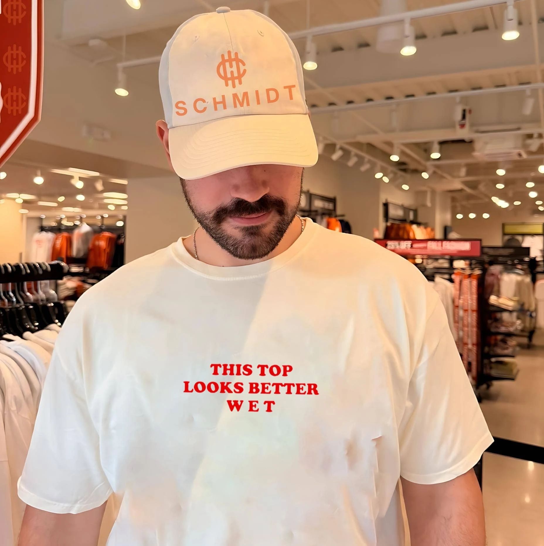 This Top Looks Better Wet funny slogan sarcastic humor shirt