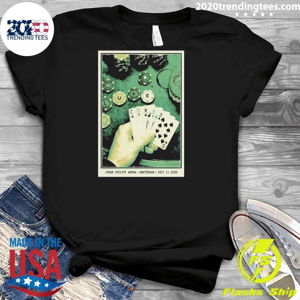 Luke Combs Johan Cruijff ArenA In Amsterdam Netherlands July 11 2026 Shirt