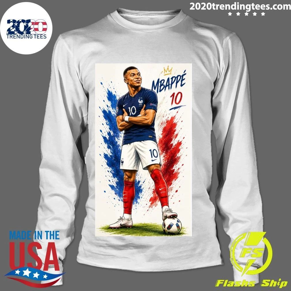 Kylian Mbappé Caricature KM10 Shirt