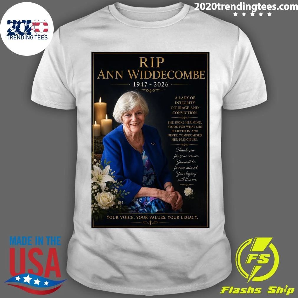 Rip Ann Widdecombe 1947-2026 Shirt