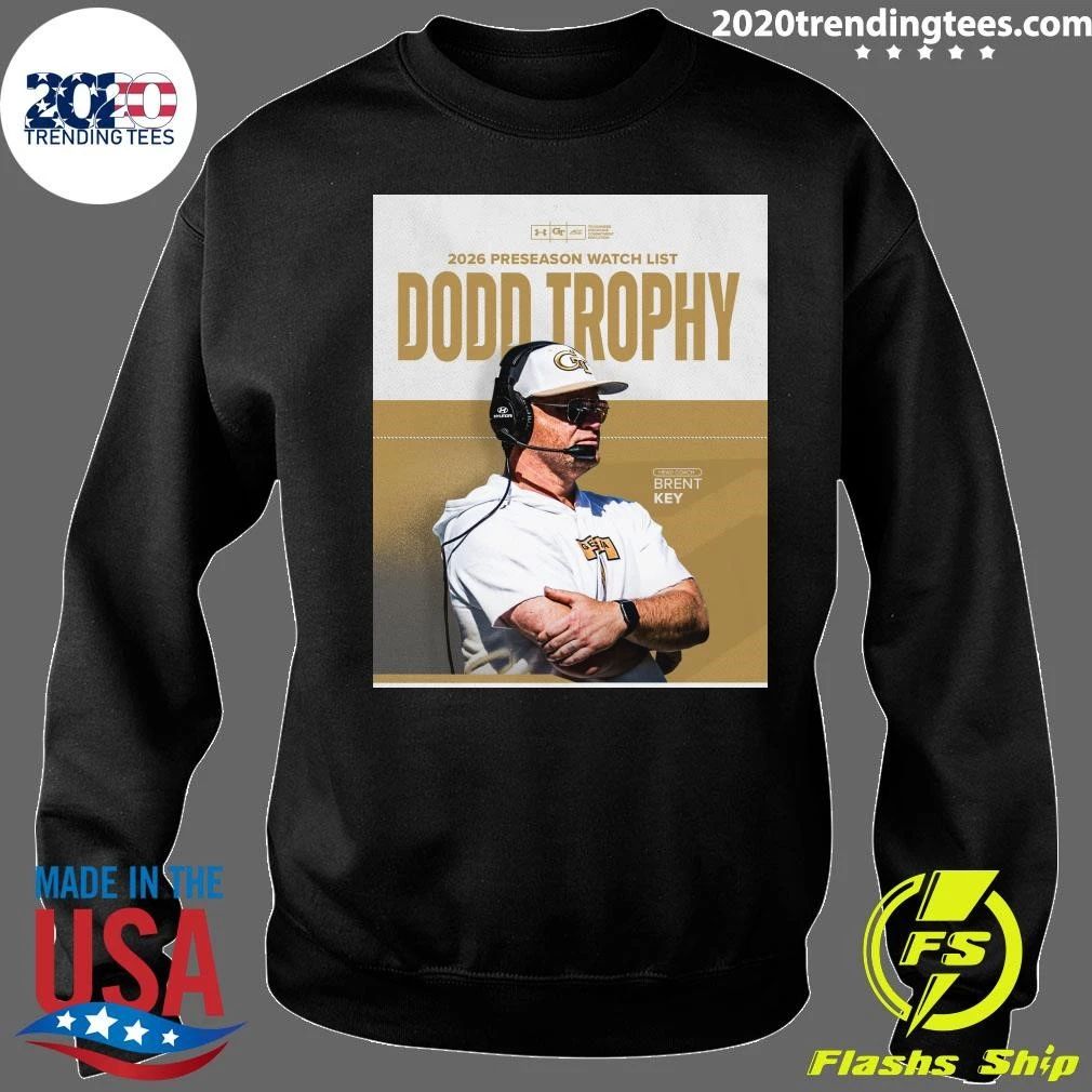 Head Coach Brent Key Has Been Named To The Dodd Trophy 2026 Shirt