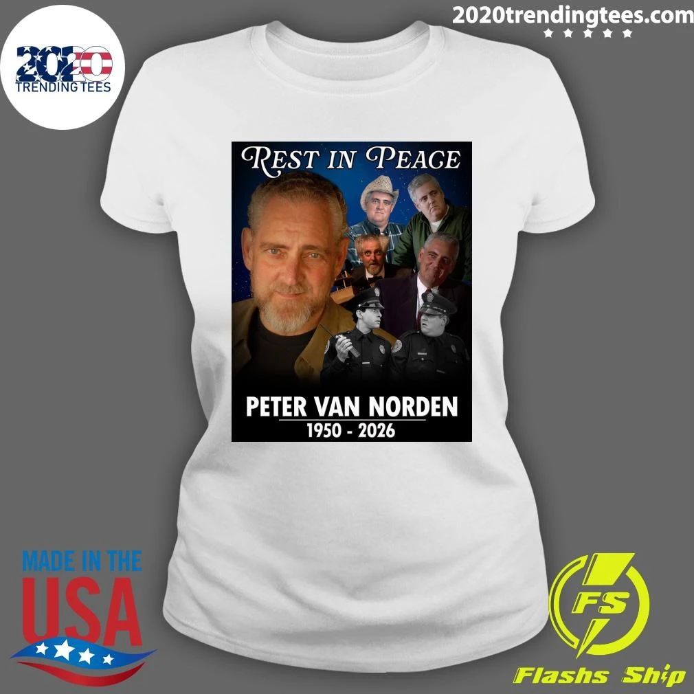 Rip Peter Van Norden 1950-2026 Shirt