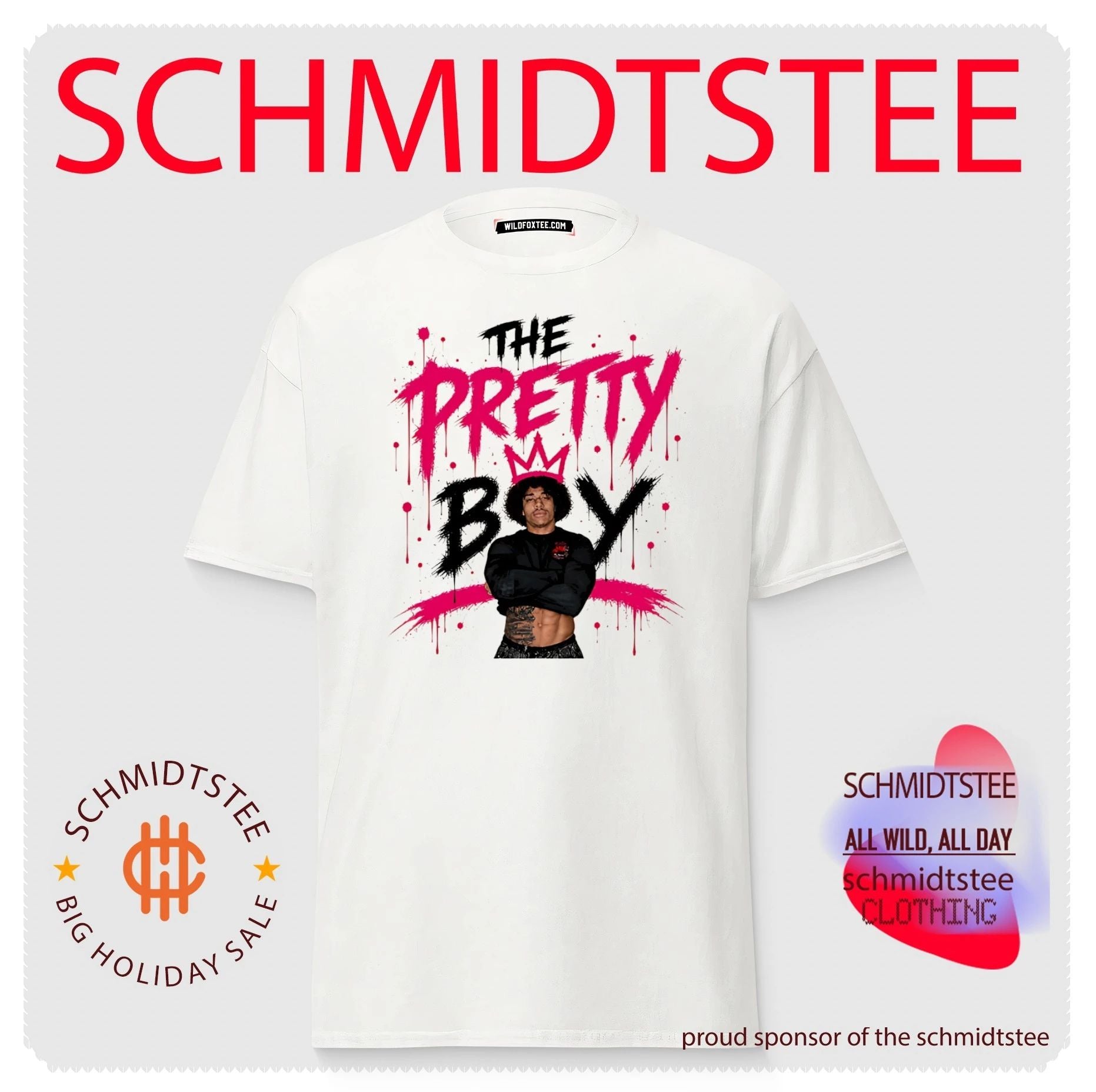 The pretty Boy Jay king crop top shirt
