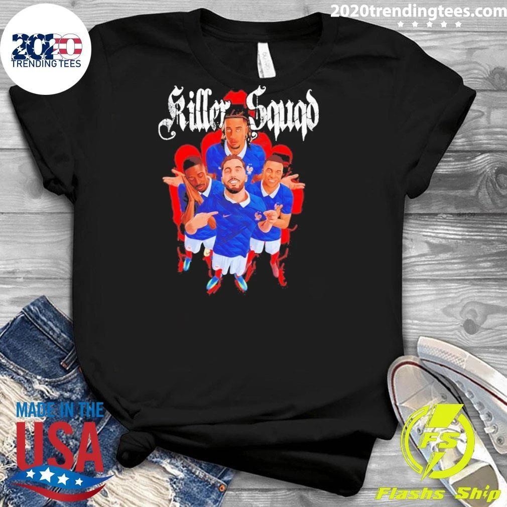Killer Squad Kylian Mbappe France Soccer World Cup 2026 shirt