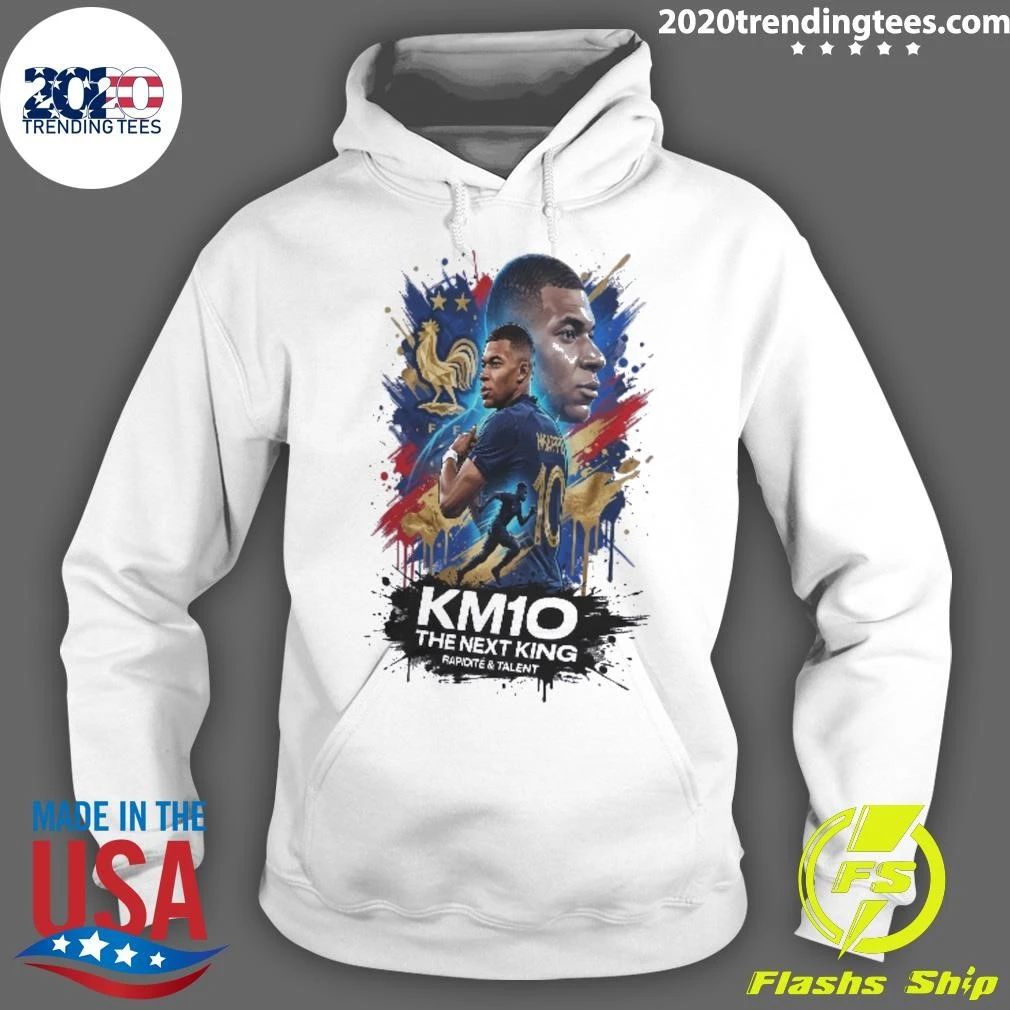 KM10 Kylian Mbappé The Next King Rapidite & Talent Shirt