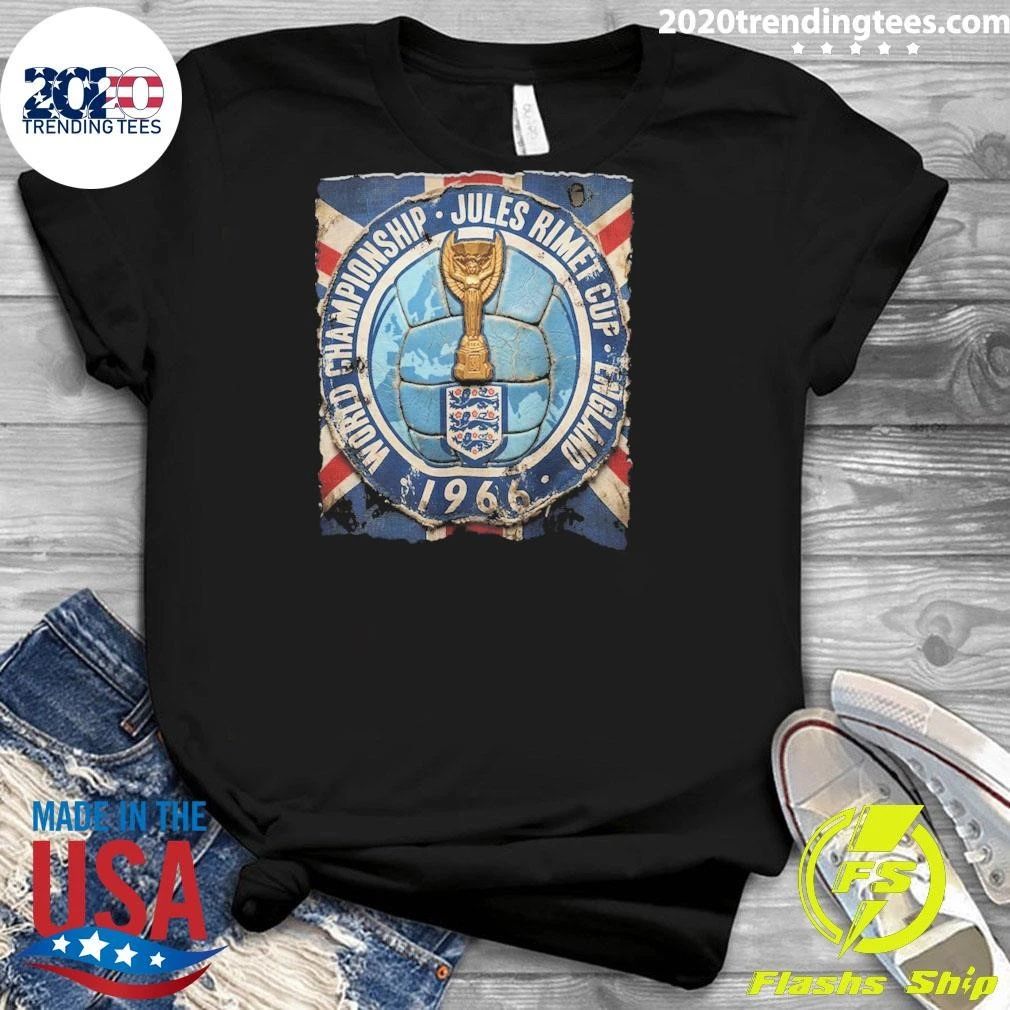 Limited 8th World Cup 1966 England Vintage Tee Shirt