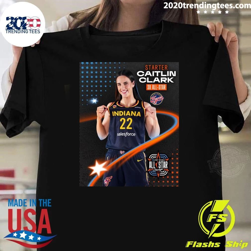 Starter Caitlin Clark Your Official 2026 AT&T WNBA All-Star Starters Shirt