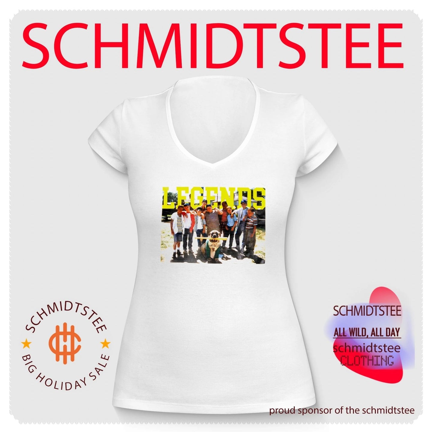 The Sandlot Legends The Neighborhood Team shirt