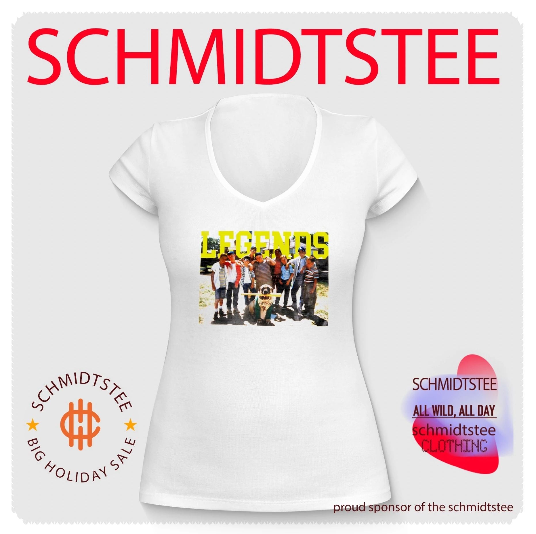 The Sandlot Legends The Neighborhood Team shirt