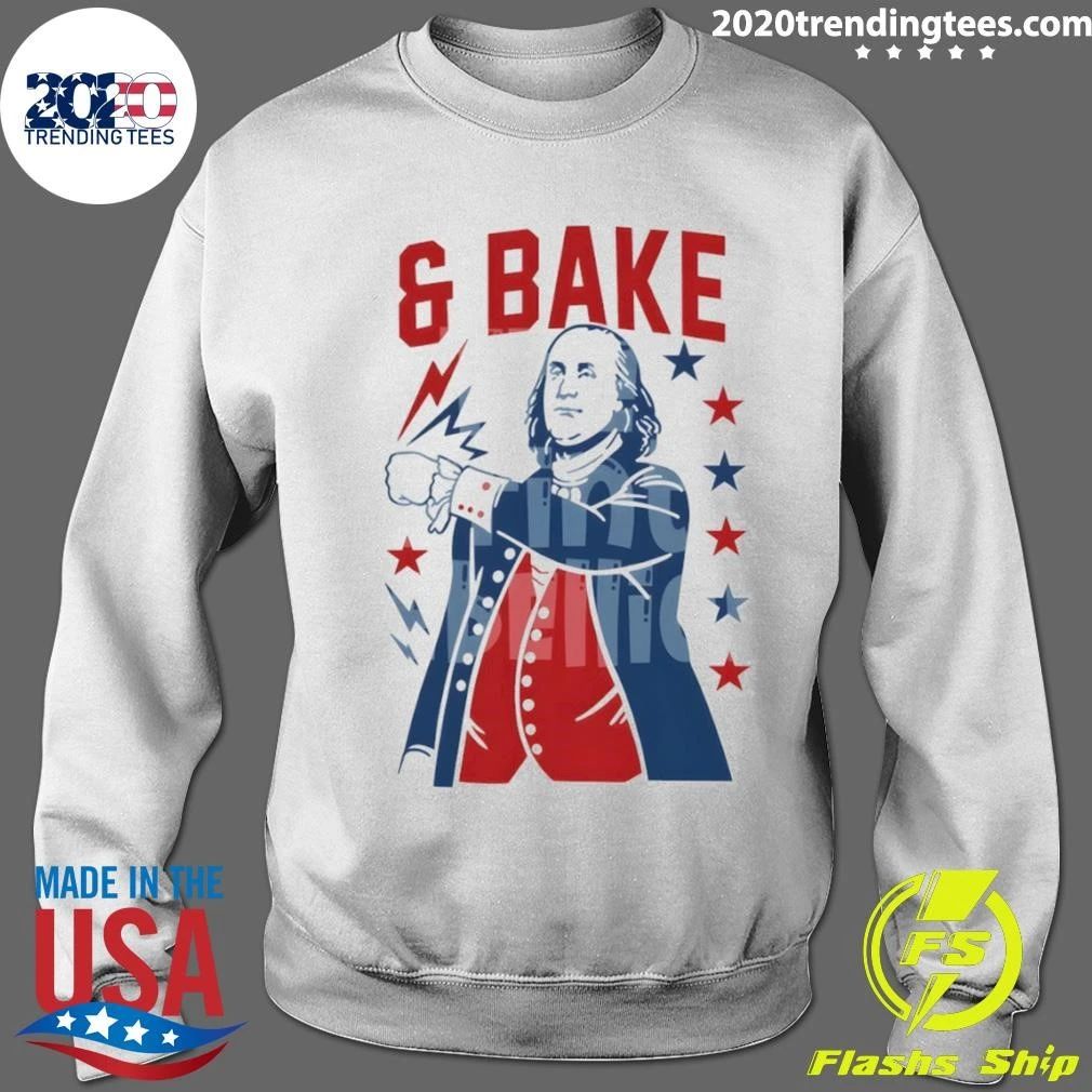 Shake & Bake Ben Franklin Fourth of July America 2026 Shirt
