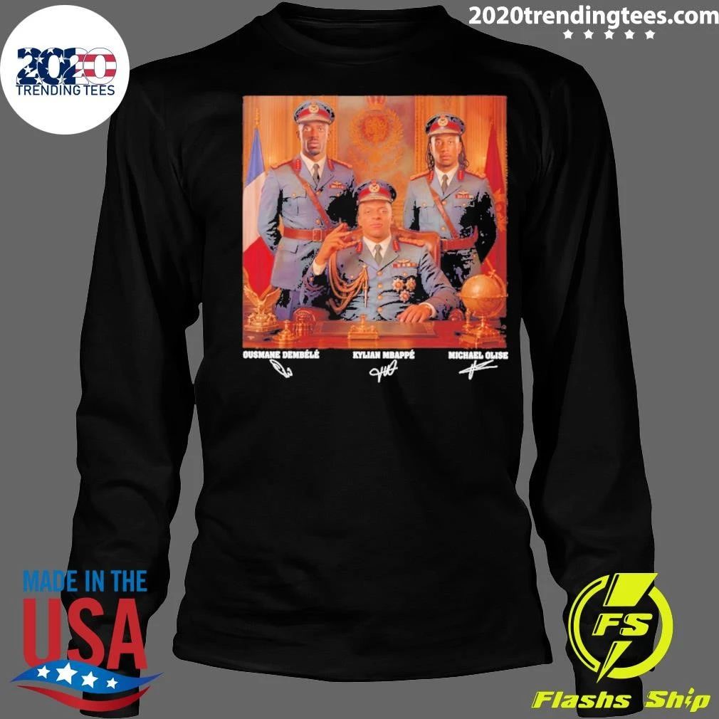 Mbappe Olise Dembele Dictator France Soccer World Cup 2026 Shirt