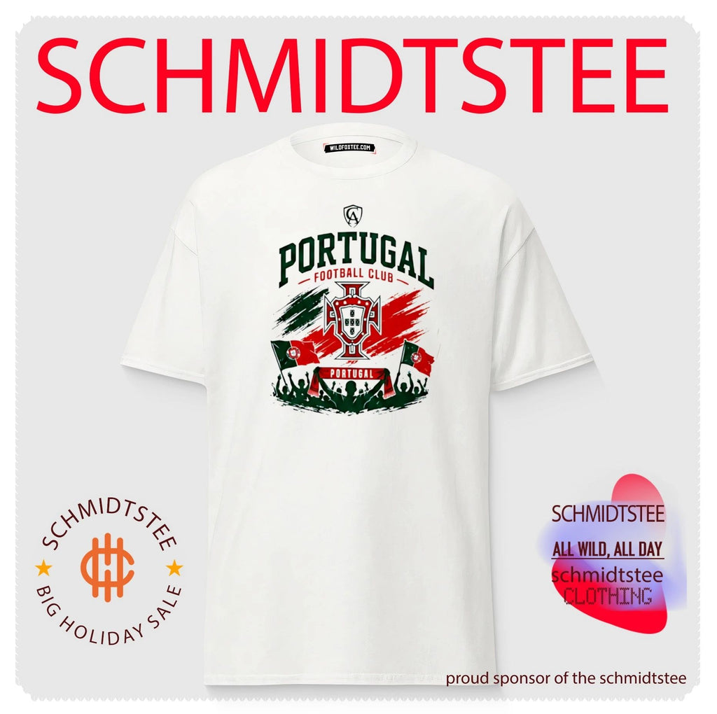 Portugal Football Club Crest and Fans Portuguese Soccer shirt