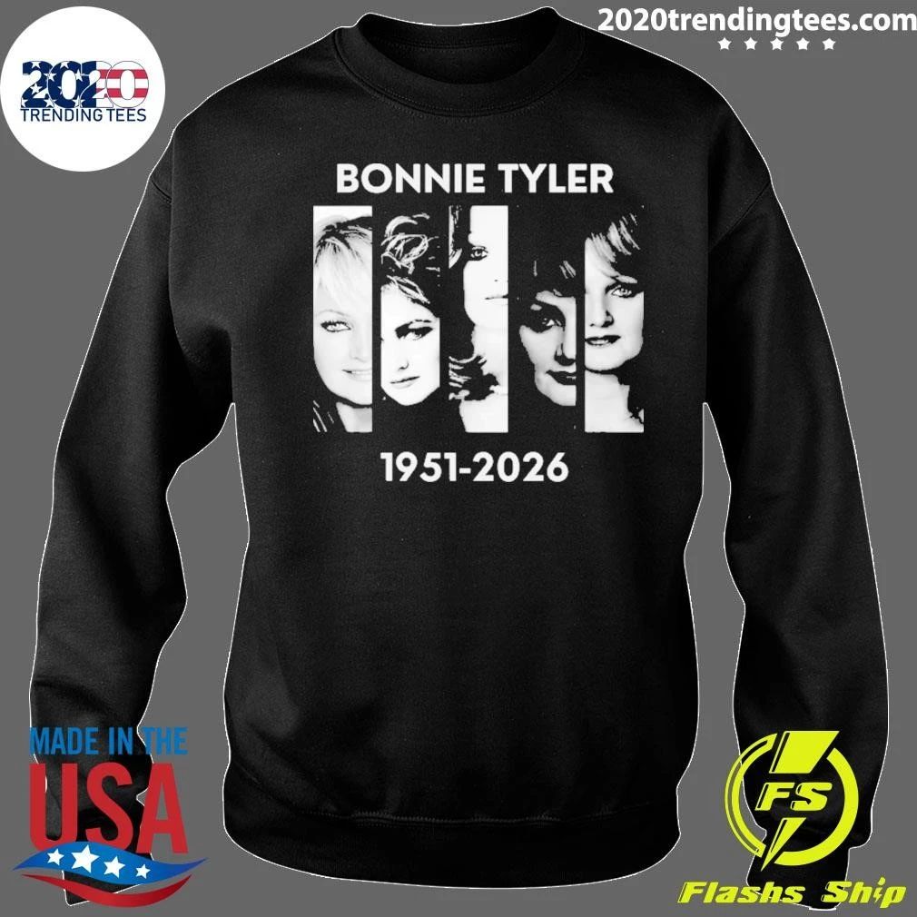 Bonnie Tyler 1951-2026 In Loving Memory Shirt