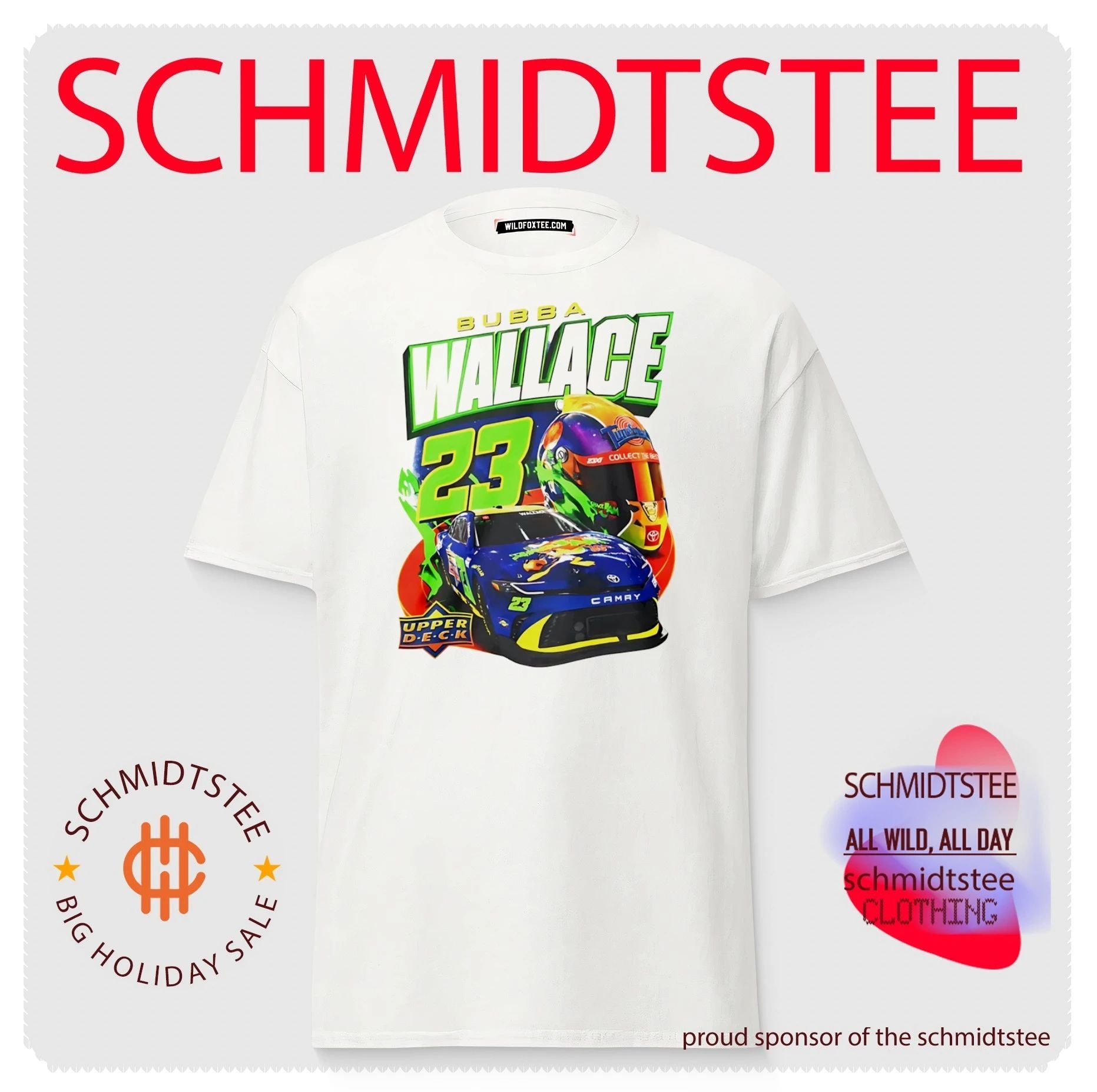 Bubba Wallace Upper DECK x 23XI Racing Shirt