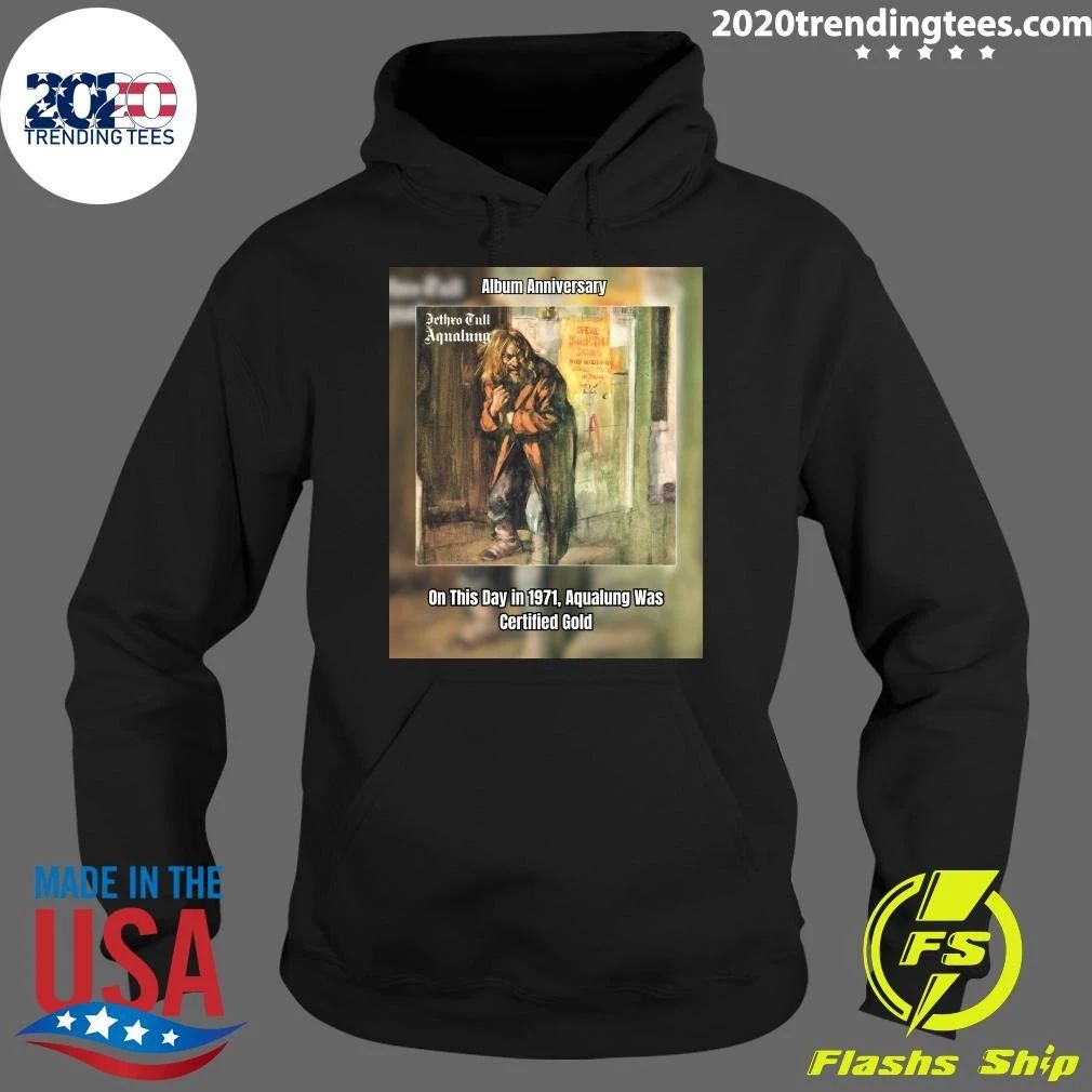 On This Day in 1971, Aqualung Was Certified Gold Shirt