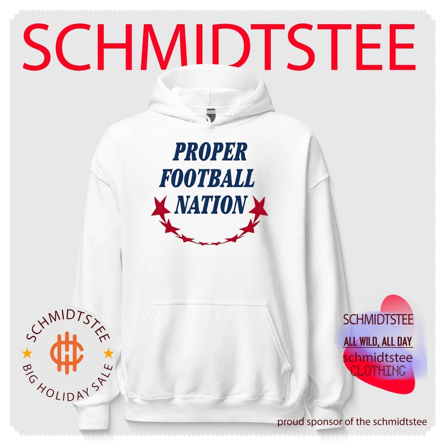 Proper football nation shirt