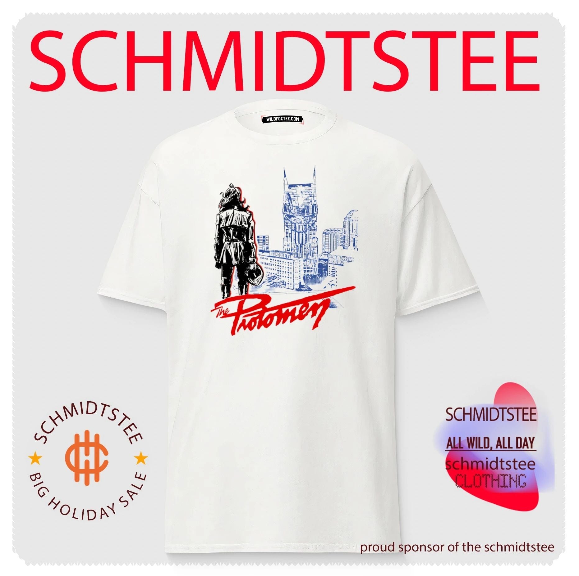 The Protomen City Skyline Synthwave Rock Opera shirt