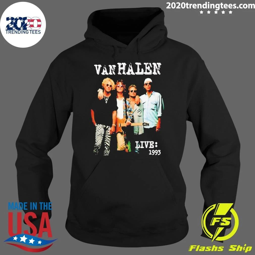 Van Halen Live World Tour 1993 Vintage Shirt