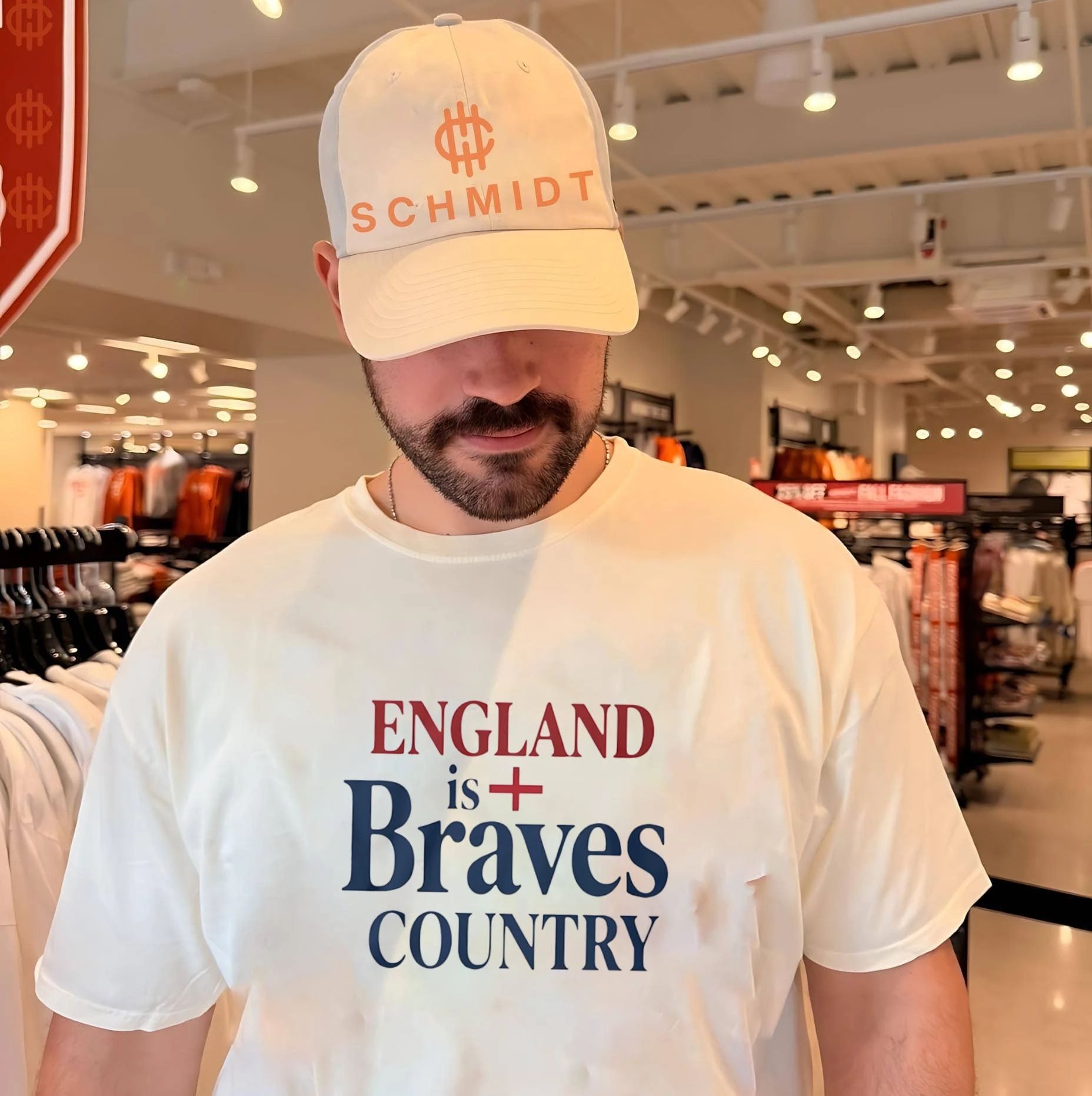 England Is Braves Country Flag Shirt