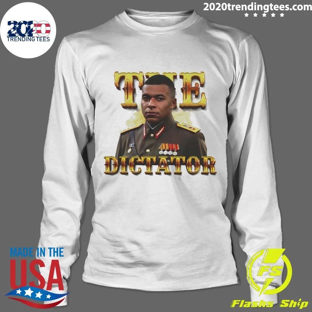 Kylian Mbappe The Dictator Bootleg Retro 90s Soccer Shirt