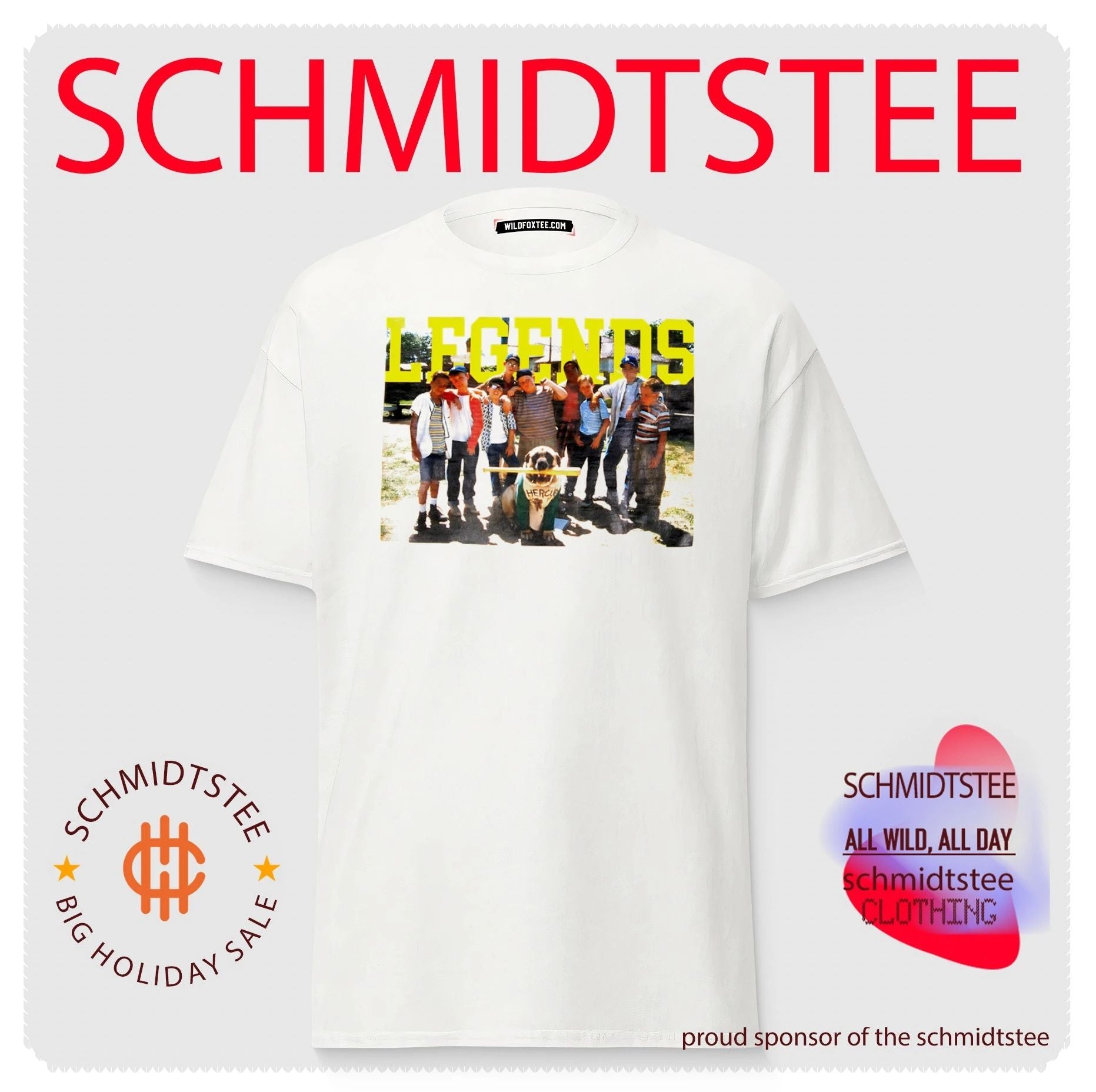 The Sandlot Legends The Neighborhood Team shirt