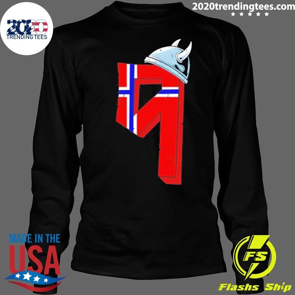 Erling Haaland 9 Braut Haaland Viking Norway Soccer World Cup 2026 Shirt