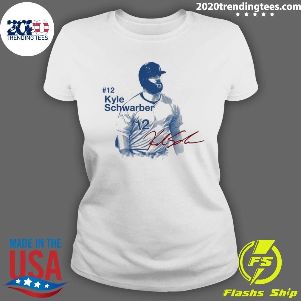 Kyle Schwarber 12 Philadelphia Phillies Star Player 2026 Signature Shirt
