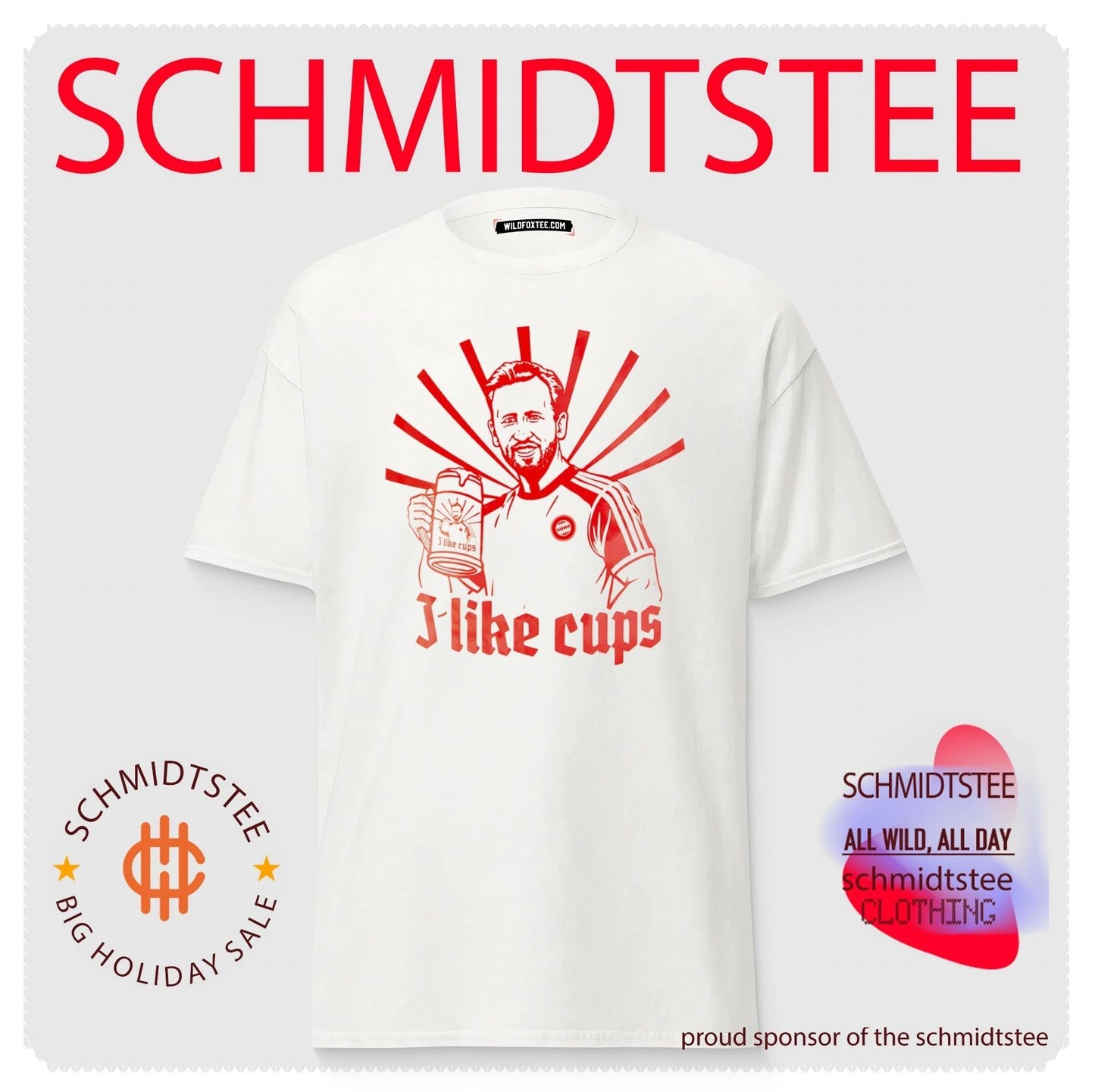 Harry Kane Bayern Munich I Like Cups Football shirt