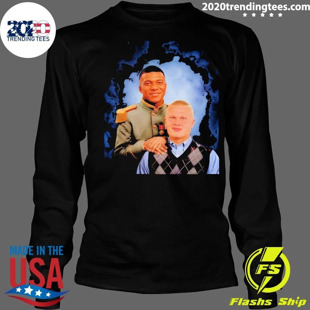General Dictator Kylian Mbappe And Erling Haaland Step Brothers Vintage Shirt