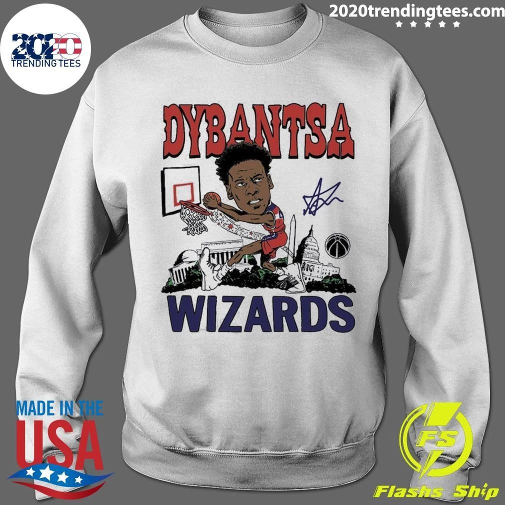 AJ Dybantsa Washington Wizards Homage Rookie Tri-Blend Shirt