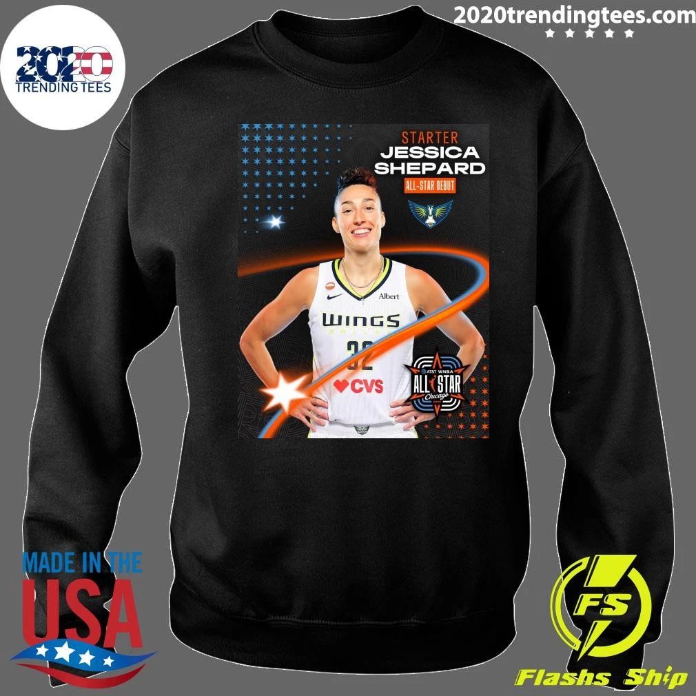 Starter Jessica Shepard Your Official 2026 AT&T WNBA All-Star Starters Shirt