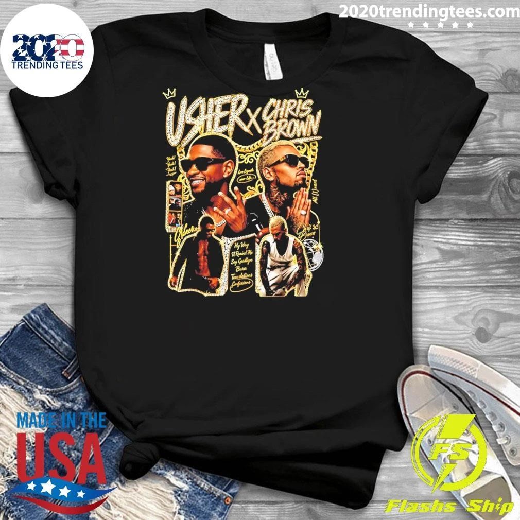 Usher and Chris Brown R&B 2026 Tee Shirt