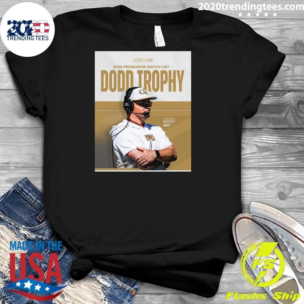 Head Coach Brent Key Has Been Named To The Dodd Trophy 2026 Shirt