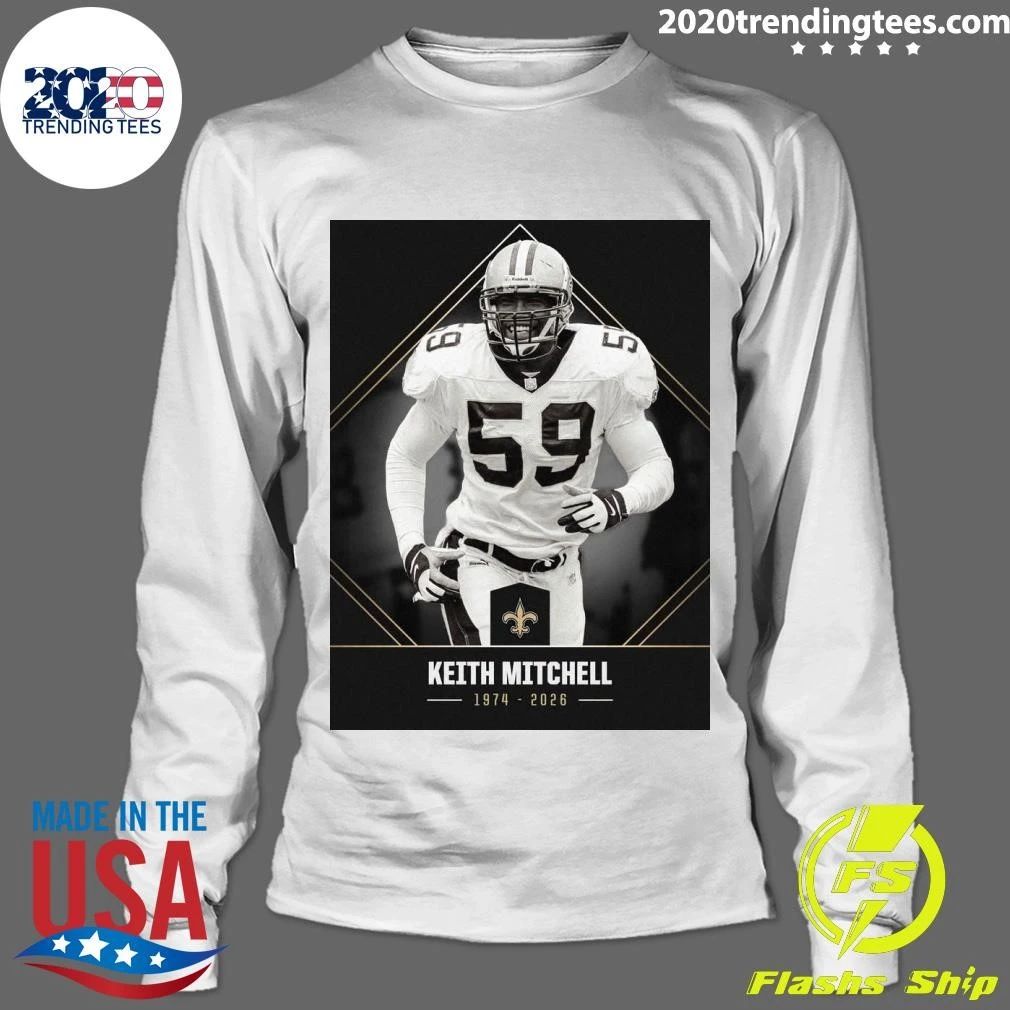 Rip Keith Mitchell 1974-2026 Shirt