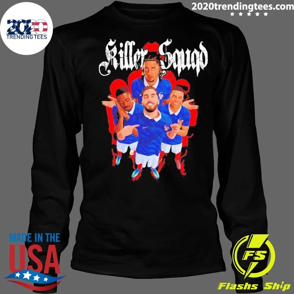 Killer Squad Kylian Mbappe France Soccer World Cup 2026 shirt