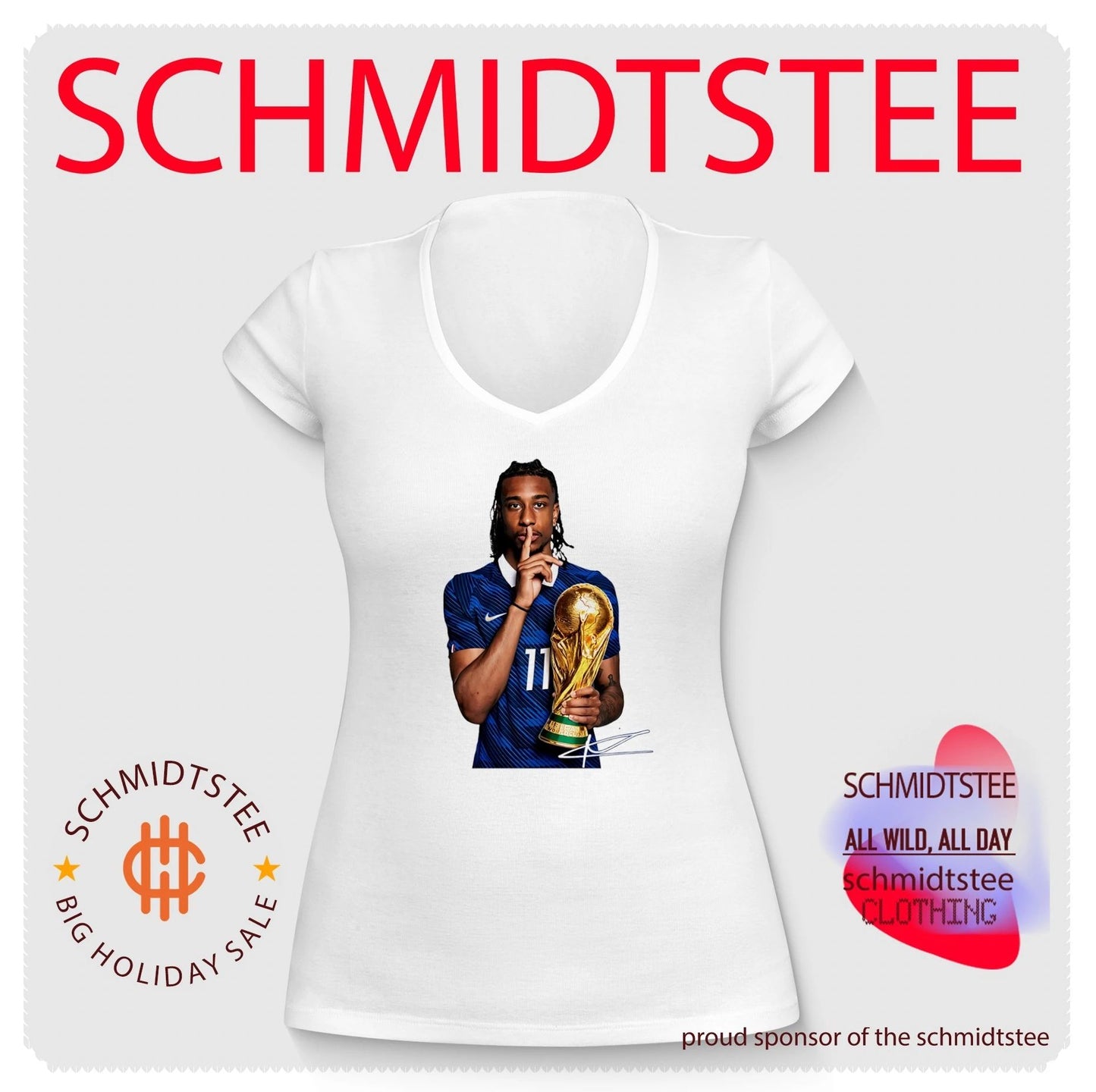 Michael Olise France National Team shh trophy shirt