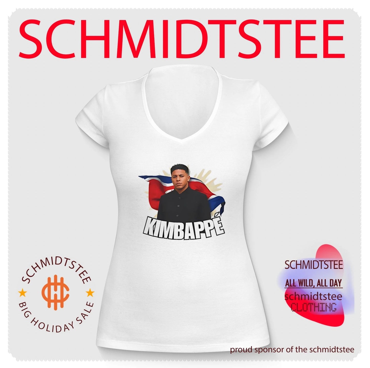 Kim Jong Un x Kylian Mbappe meme Kimbappe funny shirt